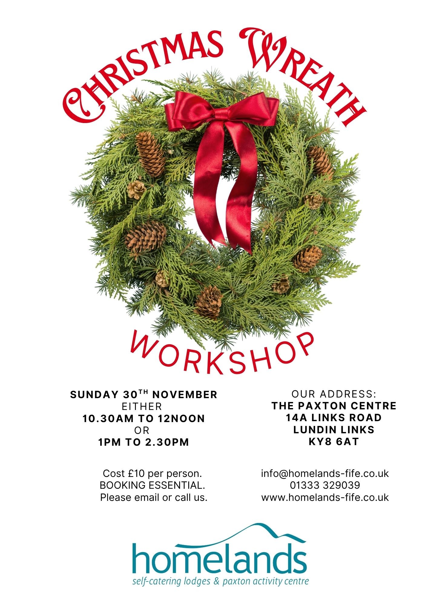 Wreath making workshop